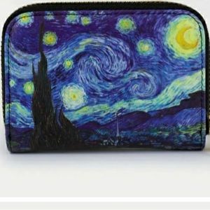 🎉HP🎉 Van Gogh - The Starry Night Zippered Wallet